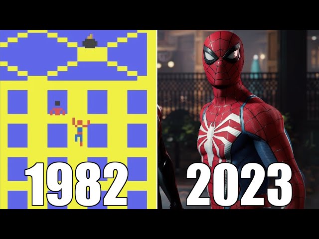 Evolution of Spider-Man Games [1982-2023]