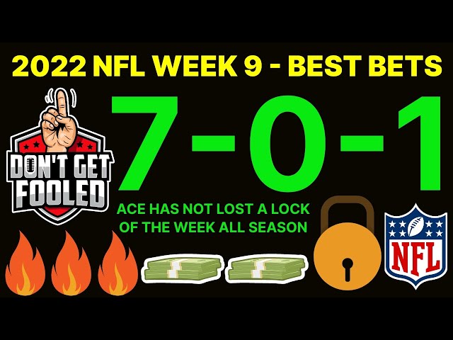 Easy Money 2022 l NFL Week 9 Picks & Predictions l Best Bets ATS Handicapper Expert 11/6/22