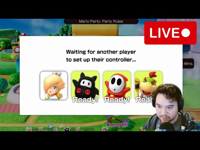 🍄 Super Mario Party LIVE: Epic Mini-Games & Rivalries with Cristhian Perez Quispe! 🎲