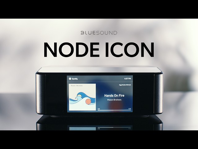 Bluesound NODE ICON music streamer | Crutchfield