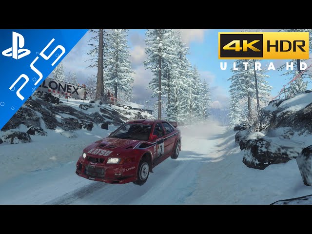 Dirt Rally 2.0 (PS5) Rally Sweden Mitsubishi Lancer EVO VI 4k 60FPS HDR