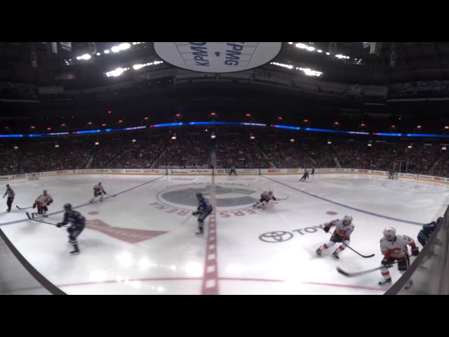 Gotta See It: Canucks vs Flames Puck Drop in 360º!