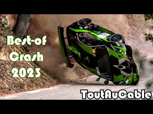 Best of Rallye Rally 2023 - Hillclimb - Big Crash - Mistakes & Show by ToutAuCable