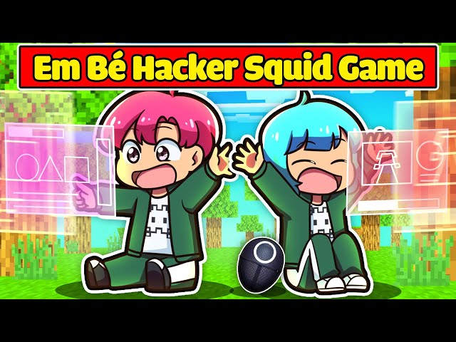 HIHA YUMMIE EM BÉ HACKER CHẾ TẠO TRÒ CHƠI CON MỰC TRONG MINECRAFT*CẶP ĐÔI EM BÉ HACKER 🤣🤩