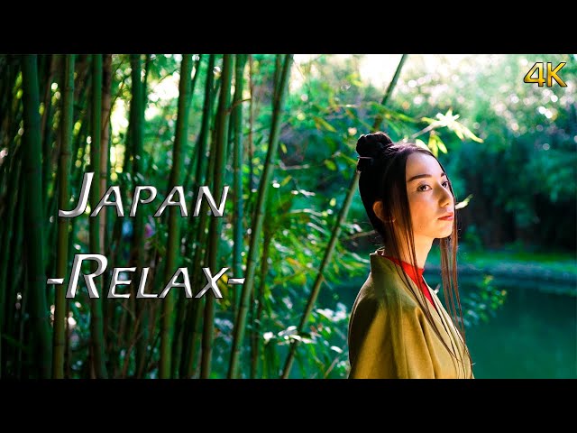 Japan 4K  - The most beautiful relaxing music for sleep, meditation and self discovery