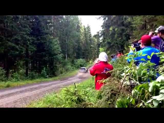 WRC FINLAND 2015 - CRAZY OGIER JUMP