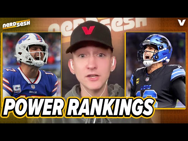 NFL Power Rankings: Lions, Chiefs or Bills No. 1? Eagles rise to Top 5? | Nerd Sesh