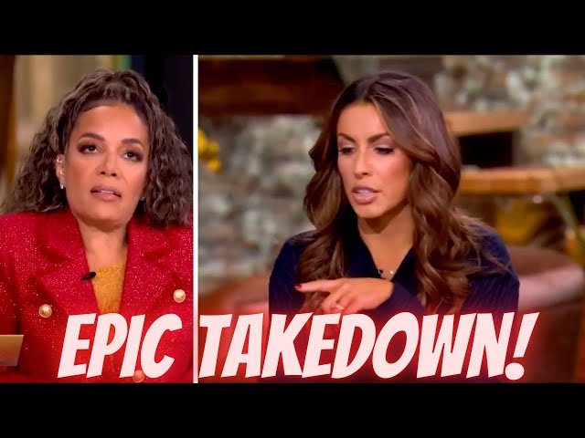 Alyssa Farah Griffin CALLS OUT Sunny Hostin's EPIC MELTDOWN Over Joe Scarborough's Trump Betrayal!