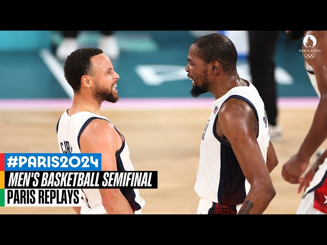 🇺🇸 USA vs. Serbia 🇷🇸 | Men's basketball FULL Semifinal! | Paris Replays