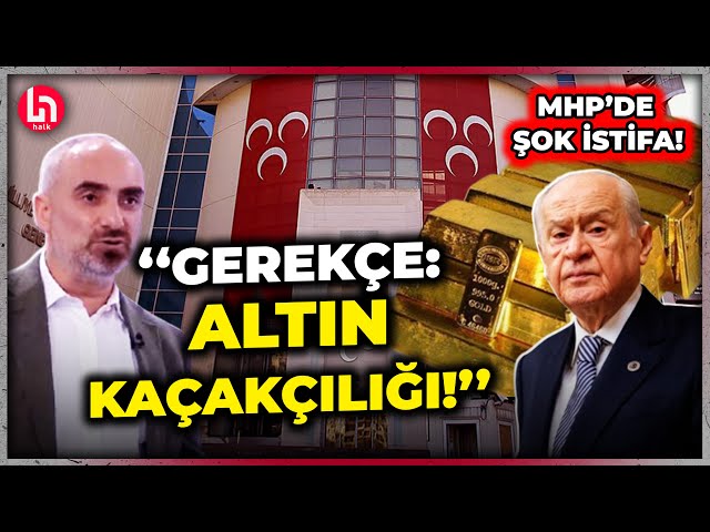 MHP'de istifa depremi! İsmail Saymaz gerekçeyi açıkladı: Adları kaçak altın meselesine karışmış!