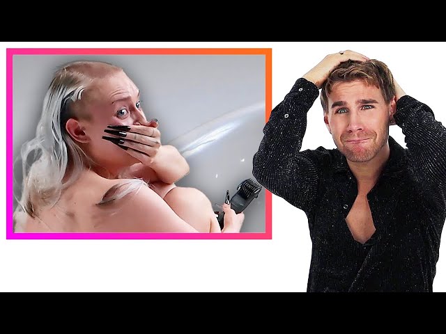 Hairdresser Reacts To Girls Shaving ALL THEIR HAIR OFF