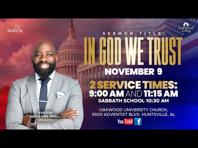 Pastor Debleaire Snell | In God We Trust | BOL Worship Service