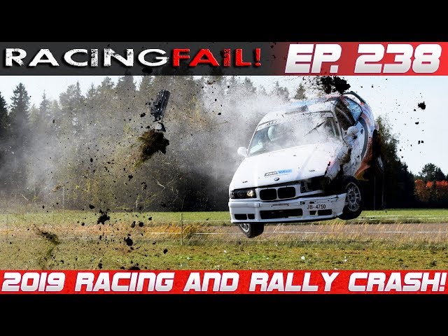 Racing and Rally Crash Compilation 2019 Week 238