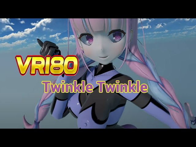 【VR180】Minato Aqua(湊あくあ) - Twinkle Twinkle(반짝반짝)【DanceXR(MMD) 】