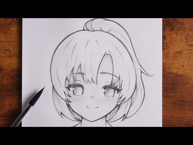 How to Draw Anime Girl | Easy Drawing Tutorial Step by step