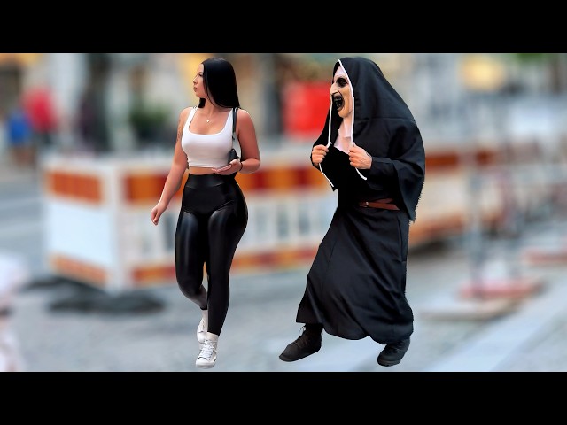 Best Scare Pranks of October: Nun Costume Edition! Watch the Funniest Reactions!