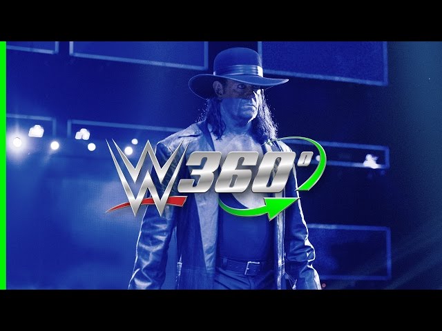 Relive Undertaker's entrance from RAW in 360°