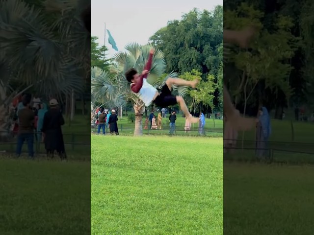 Best tumbling on the ground 😱 #tumbling #publicreactions #viral #shorts #stunts