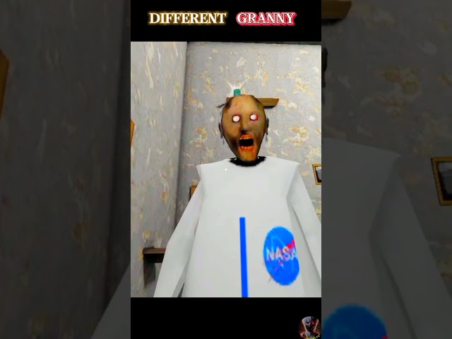 DIFFERENT GRANNY #granny #horrorgaming #shorts