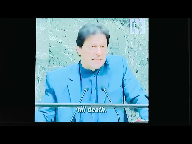 Imran Khan ! Brave speech about Kashmir issue at united nation ! What a great leader !