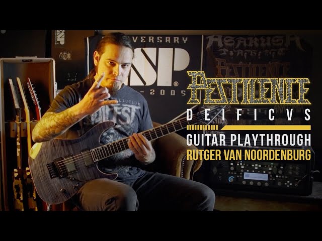 PESTILENCE | Rutger van Noordenburg | "Deificvs" (Official Guitar Playthrough)