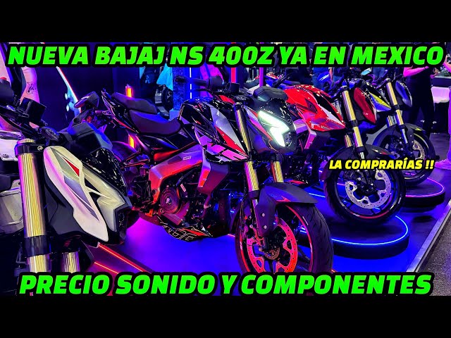 NUEVA BAJAJ NS 400Z 2025 REVIEW🔥 LA ESPERA TERMINO😱 POR MENOS DE $90,000💸 LA COMPRARÍAS🤔 EXPO MOTO✅