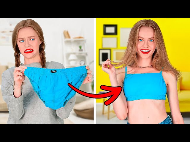 SIMPLE STYLE CHANGE IDEAS BY SMOL || CLOTHES TRANSFORMATION IDEAS