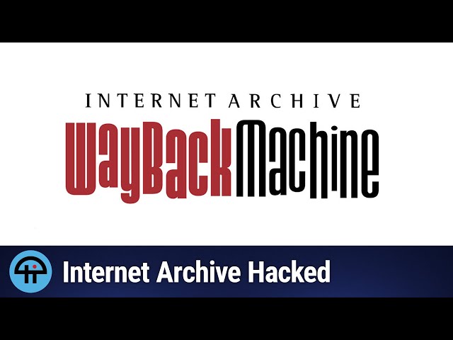 Internet Archive Suffers Data Breach