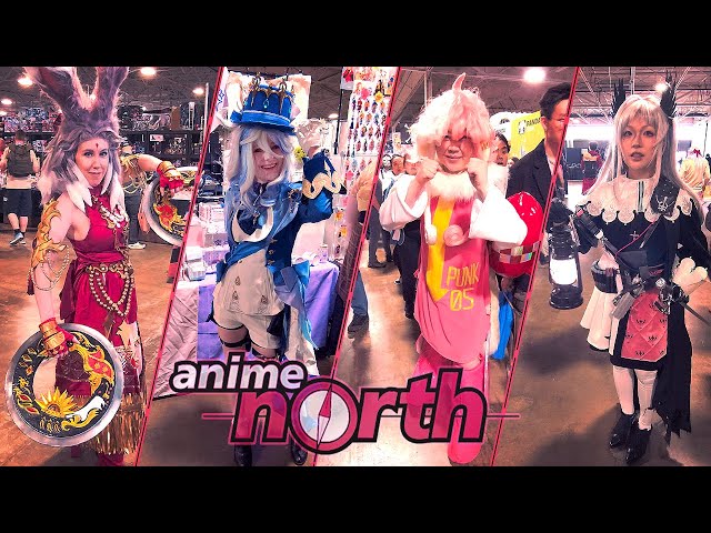 🇨🇦 The Best Cosplay & Goods at Anime North | 4K HDR