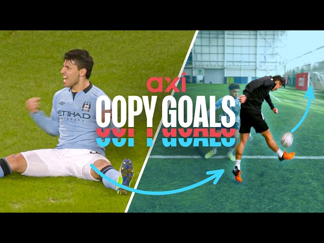 Can Timbsy copy Sergio Aguero?! | Axi Copy Goals