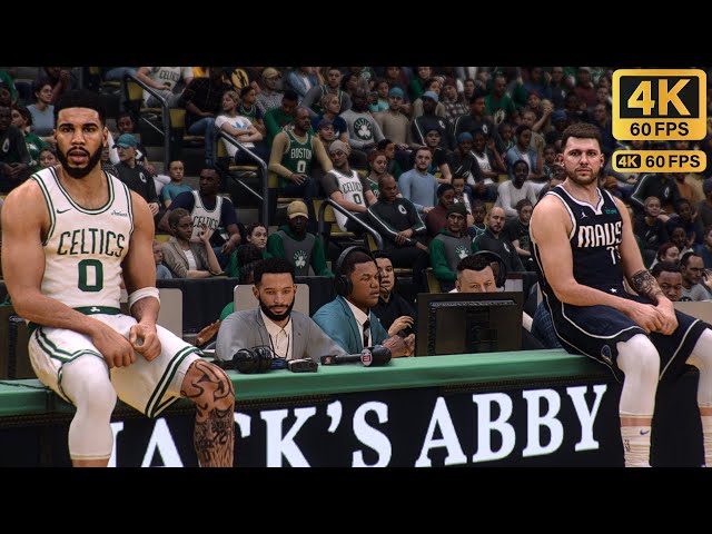 NBA FINALS REMATCH 2K25 (PC): MAVERICKS vs CELTICS | 4K HDR 60 FPS ULTRA REALISTIC GAMEPLAY