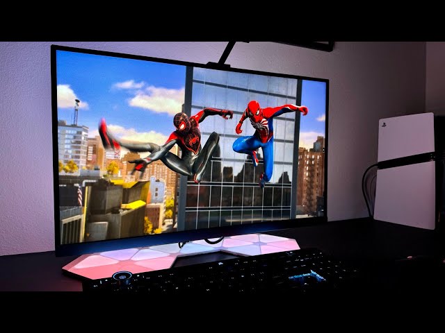 Its HERE! Spiderman 2 PS5 Pro Gameplay Looks BEAUTIFUL on a INNOCN 4k Mini LED | Members Only