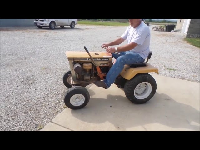 Allis Chalmers Big Ten lawn mower for sale | no-reserve Internet auction September 13, 2017