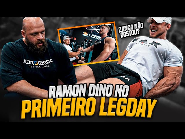 PRIMEIRO LEGDAY COM RAMON DINO! RUMO AO MR OLYMPIA!