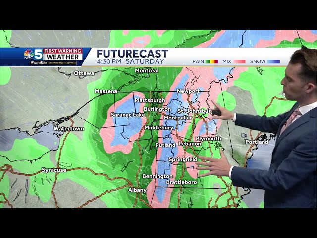 Video: Rain arrives tomorrow, mountain snow mostly this weekend (11-20-24)