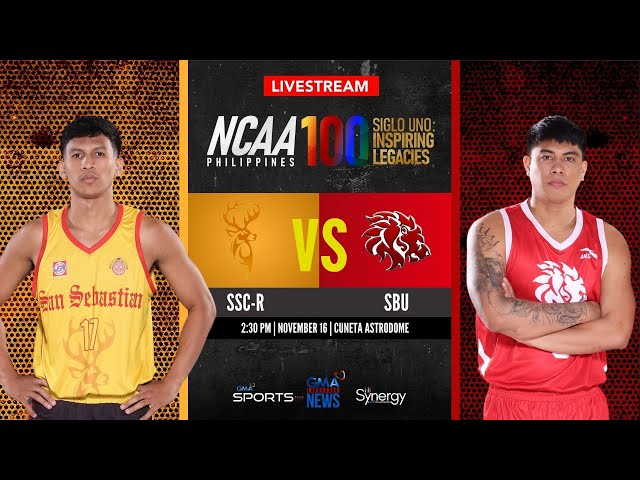 San Sebastian vs San Beda (Men’s Basketball) | NCAA Season 100 - Replay