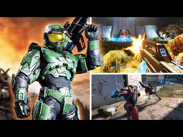 Halo 3rd Person Gameplay, New MA5K Avenger and More!