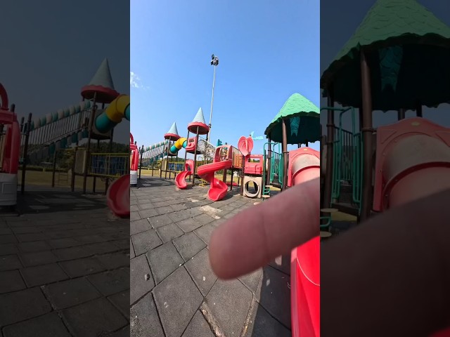 bella ciao Playground parkour running climbing sliding pov