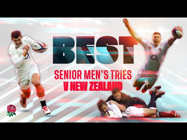 "That was ELECTRIC!" ⚡ | Best England Senior Men's tries against New Zealand