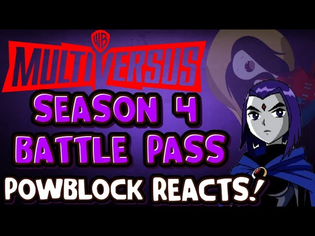 MultiVersus - NEW SEASON 4 Full Battle Pass Reveal! ALL NEW Skins, Characters, Changes & More!