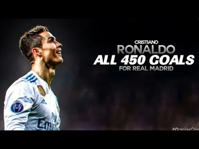 Cristiano Ronaldo All 450 Goals For Real Madrid