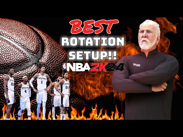 NBA 2K24 Best Rotation Setup!