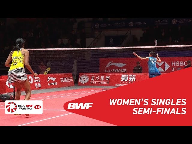 SF | WS | PUSARLA V. Sindhu (IND) vs Ratchanok INTANON (THA) | BWF 2018