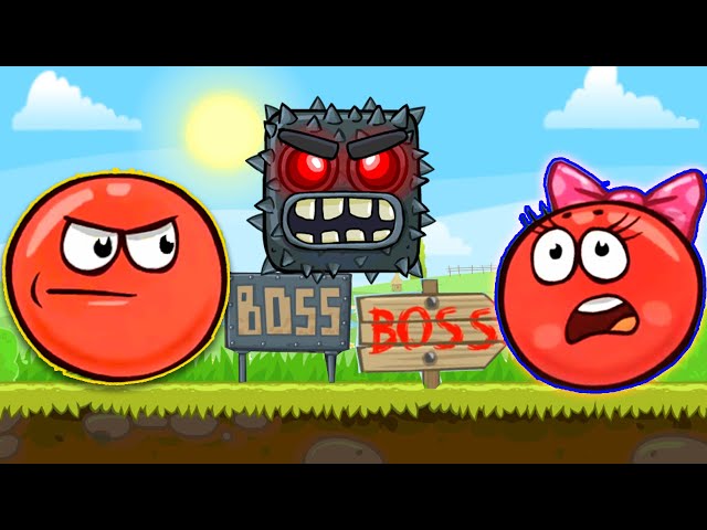 Red Ball 4 Cave Fight vs Princess Ball