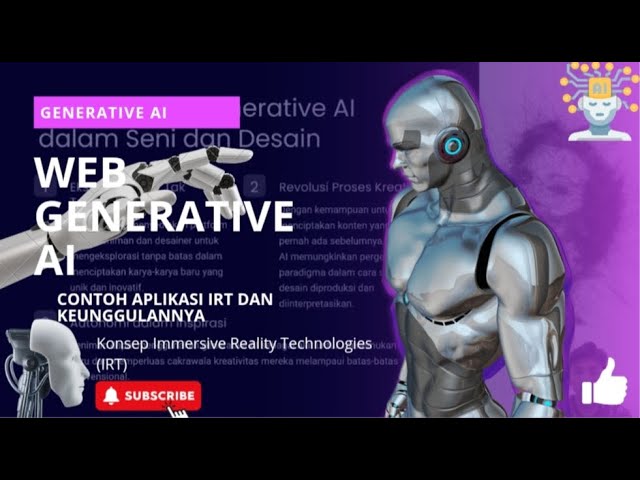 Konsep Generative AI | Web generative AI dan Keunggulannya, Selain ChatGPT | (IRT)