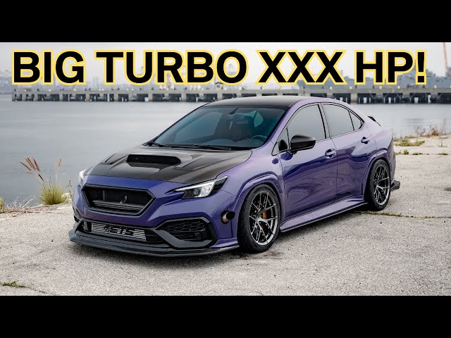 2022+ Subaru WRX VB BIG TURBO KIT ON E40 FUEL! INSANE SOUNDS!