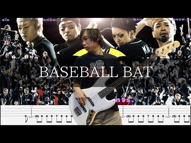 SiM - BASEBALL BAT Bass Cover 弾いてみた TAB ベース