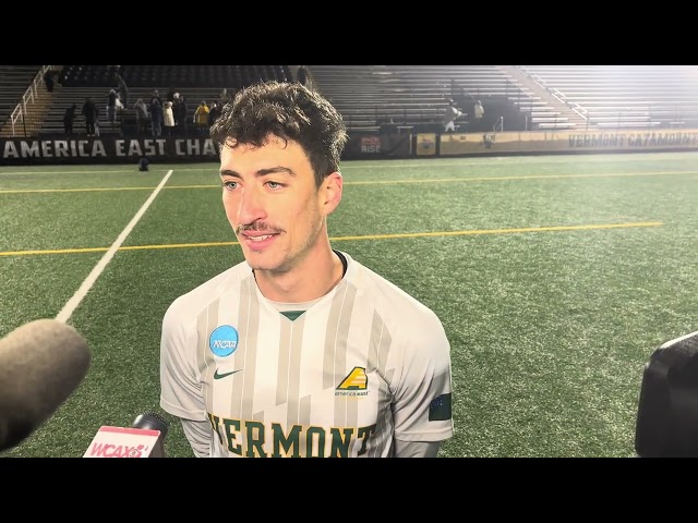 Postgame - Yaniv Bazini America East Semifinal (11/13/24)