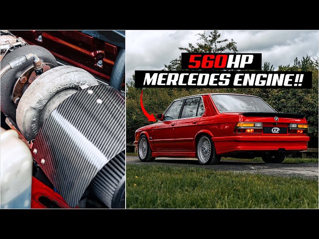 MEET THE 560BHP BMW WITH A MERCEDES ENGINE!!