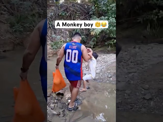 Across the creek,nice idea 😂#across #creek #shortsfeed #viralvideo #shortsviral #short #shorts#